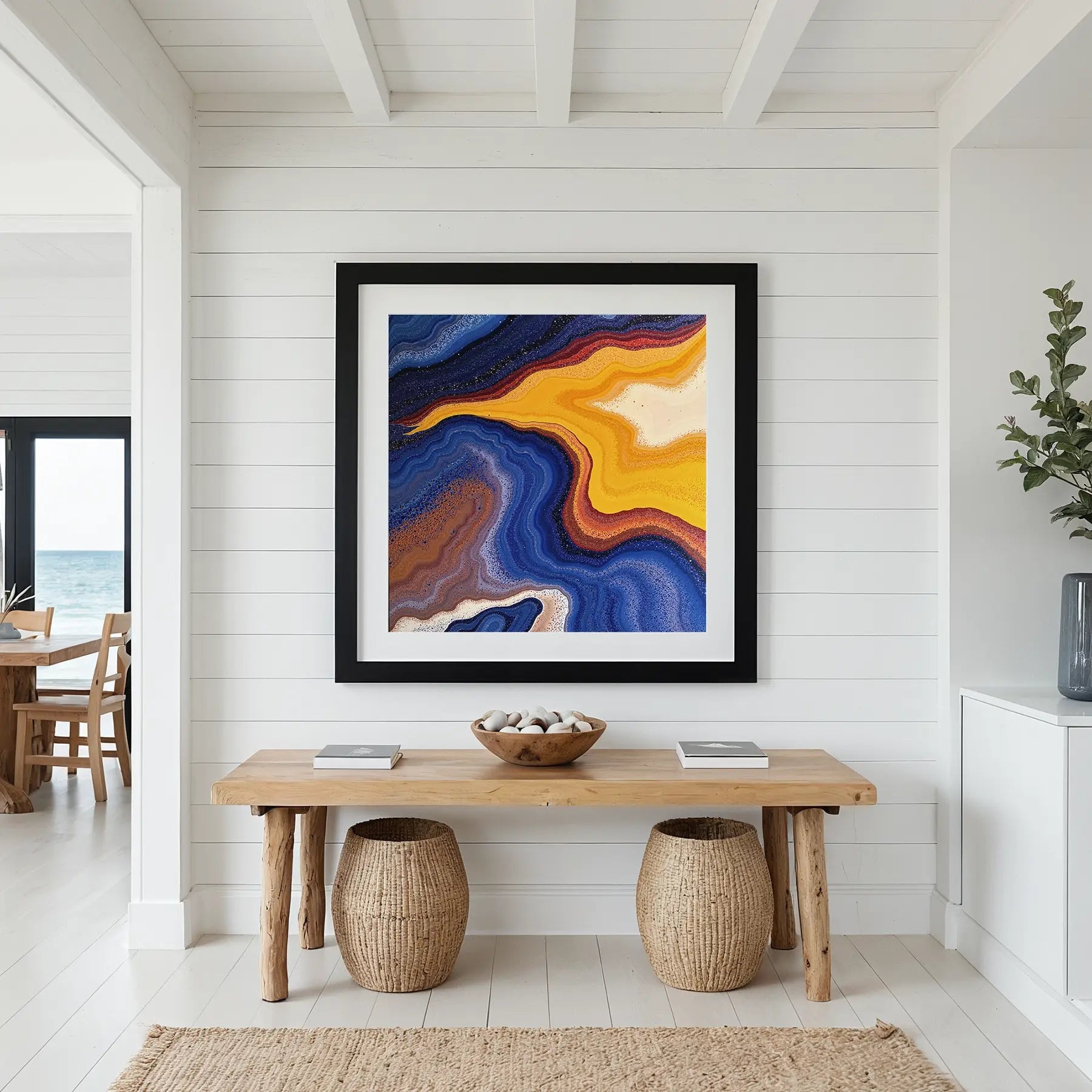 Abstract Nature - River Mouth